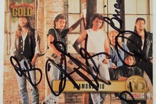 Diamond Rio Band Auto Signed 1993 Sterling Country Gold Card #95  TOUGH  K