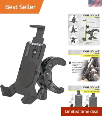 Lightweight 360° Phone Mount for Vehicles - Compatible with Most Smartphones - Image 1 of 4