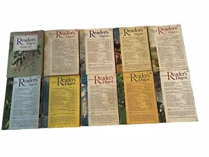⭐️Vintage Readers Digest Magazine Lot Of 10 Issues 1957,62,66,67,69,70,72,73⭐️ - Picture 1 of 15