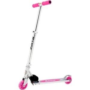Razor A Kick Scooter - Pink Lightweight Foldable Ride for Kids & Teens Brand - Picture 1 of 10