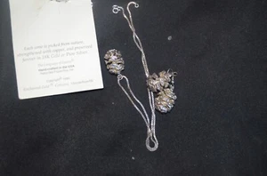 Nature's Beauty 925 Silver Pinecone Necklace - Picture 1 of 21