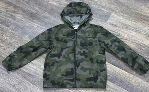 Gymboree Camo Pattern Windbreaker Lightweight Lined Hooded Full Zip Kids 5/6 - Picture 1 of 6