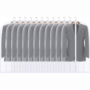 Garment-Bags Garment-Cover 12Pack Hanging Garment Bag Dress with Zip 60cm*100cm - Picture 1 of 13