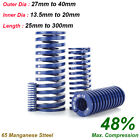 Blue Die Springs Compression Spring Light Load Duty Manganese Steel Od 27Mm-40Mm