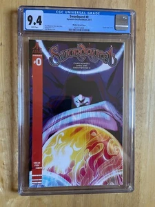 SWORDQUEST#0 CGC 9.4! GONI MONTES COVER! SNEEK PEAK COVER! - Picture 1 of 4