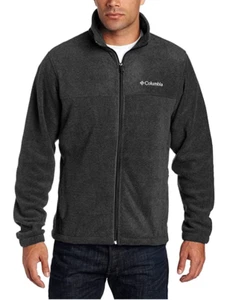 Columbia Men's Granite Mountain Fleece Jacket Cozy Coat Zip Up Gray XL - Picture 1 of 12