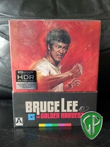 Bruce Lee at Golden Harvest Ltd Ed - Arrow Video - 4K UHD & Blu Ray - NEW/SEALED - Picture 1 of 7