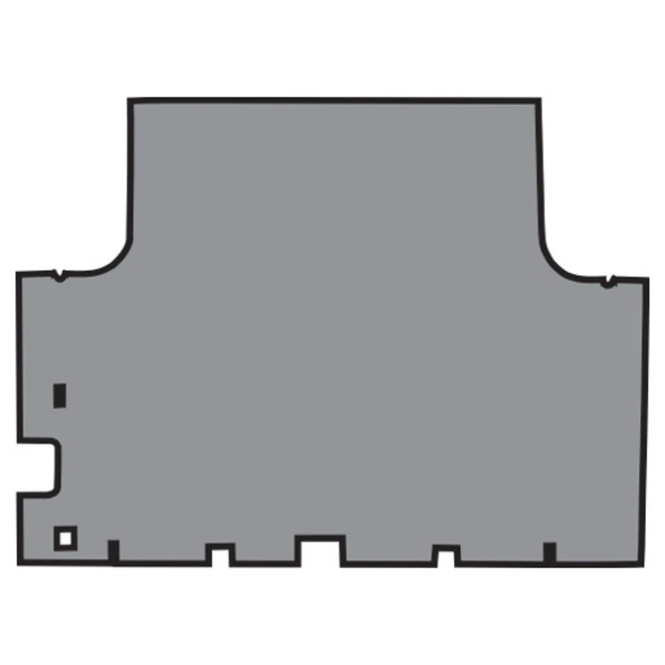 Alfombrilla maletero para Dodge Coronet 1966-1967 2 puertas cupé TM vinilo Foto 1 de 4