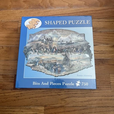 Bits and Pieces The Last Supper 750 Pc Jigsaw Shaped Puzzle (2004) Ruane Manning - Image 1 of 2