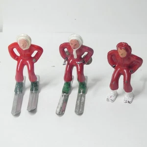 3 Figurine Sci Vintage Piombo Metallo e Plastica Barclay? Sci - Foto 1 di 13