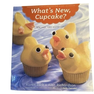 What’s New Cupcake? By Karen Tack Baking Recipe Book Bestseller Paperback - Picture 1 of 15