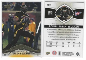 Upper Deck Star Rookie Dorial Green-Beckham GreenBeckham 160 RC 2015 Missouri SP - Imagen 1 de 1