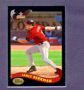 2002/2003 TOPPS KANEBO JAPAN RARE BLACK PARALLEL #30 LANCE BERKMAN ASTROS SSP - Picture 1 of 2