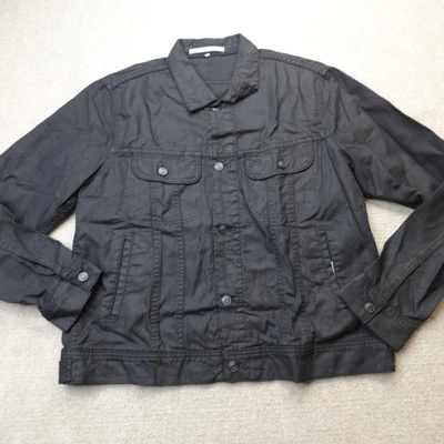 Vince Mens XL Blue Denim Trucker Made in USA NEW - Image 1 of 4