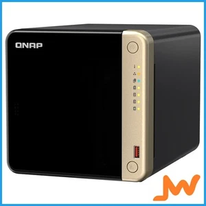QNAP TS-464 4-Bay Celeron N5095 Quad Core 8GB RAM NAS - Picture 1 of 4