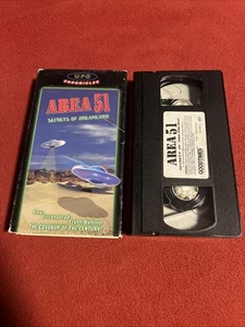 UFO Chronicles: Area 51 Secrets of Dreamland 1996 VHS - Picture 1 of 9