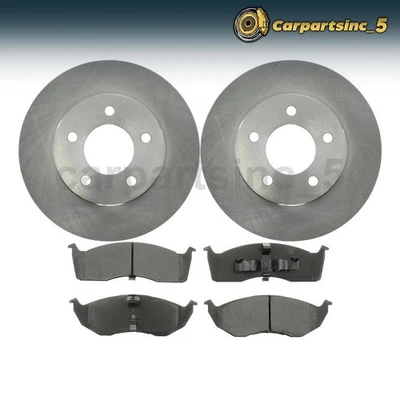 Rotor de freno Pastilla de freno delantera 3 piezas para Chrysler Concorde 3,3 L 1993-1996 Foto 1 de 3