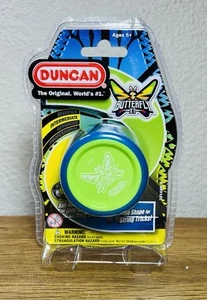 Duncan Toys Butterfly XT Intermediate￼Yo Yo With Ball Bearing Axle Blue & Green - Picture 1 of 2
