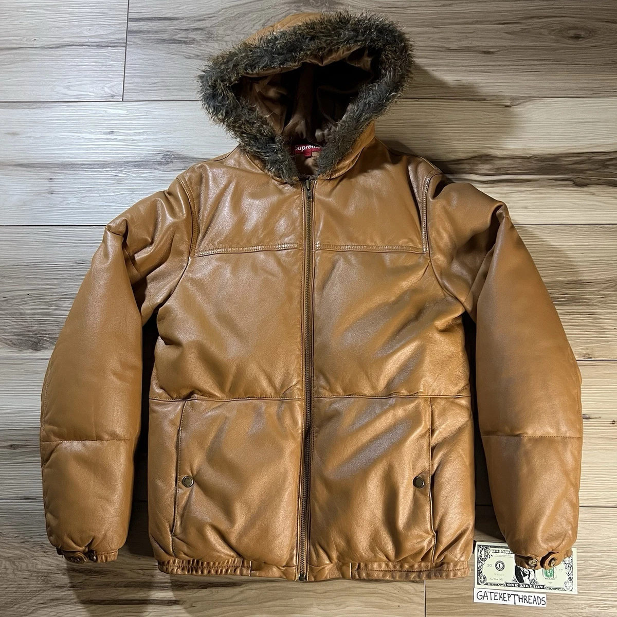 Supreme Leather Outer Shell Coats, Jackets & Vests Puffer Jacket