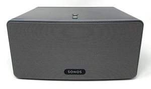 Sonos Play:3 Black & Gray Wireless WiFi Smart Speaker - Sounds Great! - Picture 1 of 14