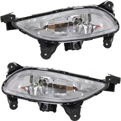 Juego de luces antiniebla para Hyundai Sonata 2011-2013 halógenas delanteras con bombilla CAPA 2 piezas Foto 1 de 4