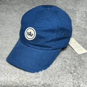 NUOVO Peter Millar Feltro Patch Golf Cappello Taglia Unica Navy NUOVO CON ETICHETTE Berretto Baseball - Foto 1 di 14