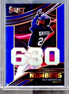 2024 Panini Select Ken Griffey Jr. 630 Career HR Blue Prizm Parallel 22/49 - Picture 1 of 2
