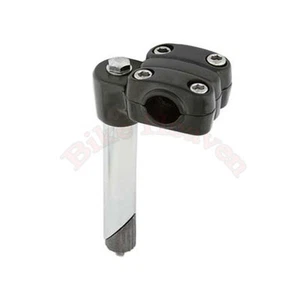  Bicycle Stem 4 Bolt 22.2mm Black for Lowrider BMX Chopper Beach Cruiser  - Picture 1 of 1