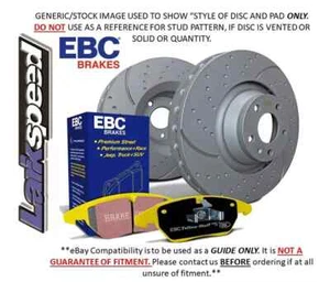 EBC Front GD Discs Yellowstuff Pads for Ford Mustang 6th Gen 5.0 V8 S550 15-23 - Picture 1 of 5