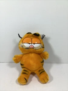 Peluche Garfield vintage 1981, gato de peluche naranja 11", dibujos animados años 80 - Imagen 1 de 2