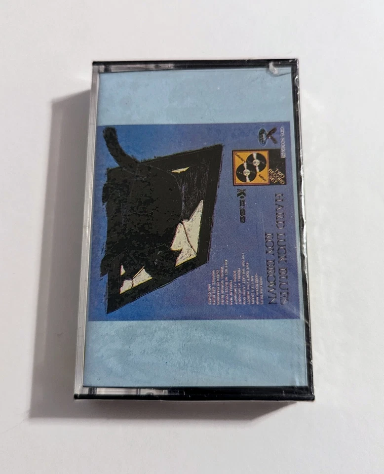 Roy Brown - Hard Luck Blues (1979 Cassette) 70s Gusto Records R&B - New Sealed - Image 1 of 3