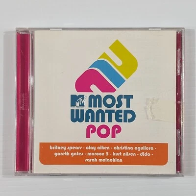 MTV's Most Wanted Pop CD - Britney Spears - Aguilera -Maroon 5 - Dido Music  - Image 1 of 4