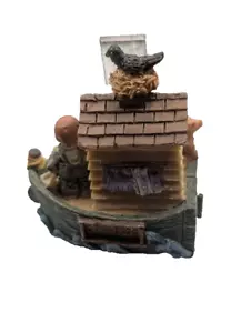 Kleine Arche Noah Figur mit Tieren 3,25 cm groß - Bild 1 von 6