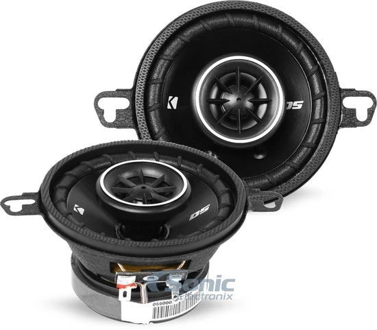 2) Kicker 43DSC3504 3-1/2" 3.5" 80W 2-Way Car Audio Speakers DSC35 DS35 Coaxial - Изображение 1 из 4