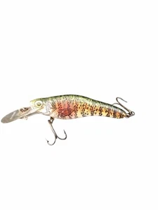 Vintage Crankbait Corp Fingerling Angelköder - Bild 1 von 4