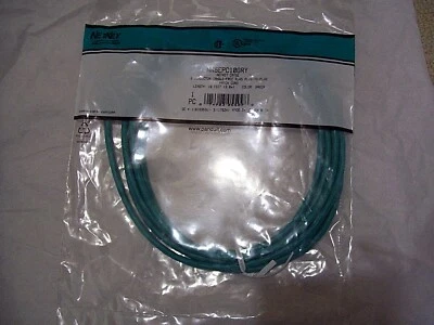 10  PANDUIT NETKEY NK5EPC10GRY 10' Green Patch Cords Tangle Free RJ45 CAT5E NEW - Image 1 of 4