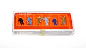 Preiser N Scale 79096 Railroad Personnel - Track Maintenance Workers  NEW - Picture 1 of 3