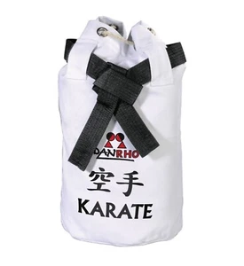 DUFFLE BAG SACCO TELA BIANCO KARATE DO BORSA KARATE SHOTOKAN KOBUDO FUNAKOSHI - Bild 1 von 2