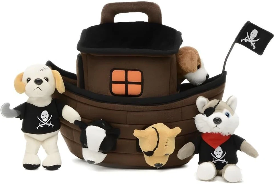 Unipak 12 inches Pirate Boat House (New),Other Stuffed Animals - Image 1 of 1