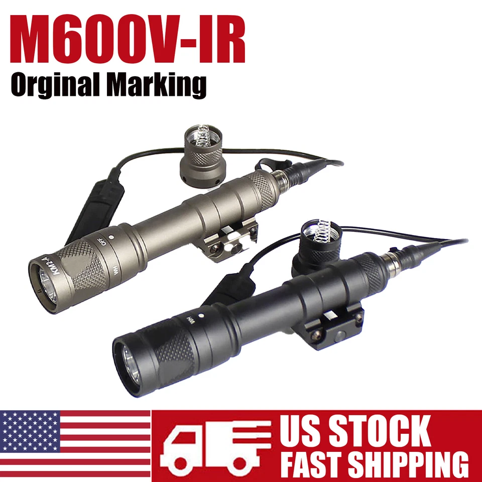 M600V IR Infrared Light & White LED Flashlight with Remote Pressure Switch US - Image 1 of 4