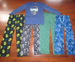 GYMBOREE Cherokee ~ Boys' 12 14 XL~ Lot of Sleepwear Pajama Set & Sleep PJ Pants - Picture 1 of 7