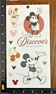 MICKEY MOUSE THE HAPPY PLANNER, 1 SHEET BEAUTIFUL CLEAR VINYL STICKERS #DISNEY29 - Picture 1 of 2