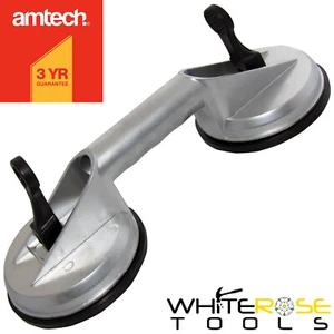 Amtech Suction Cup Aluminium Dual Double Glass Lifter Dent Puller J1890 - Picture 1 of 2