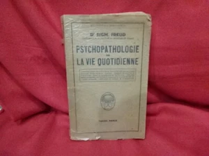 FREUD (Sigmund) - Psychopathologie de la vie quotidienne. Application... - Picture 1 of 4