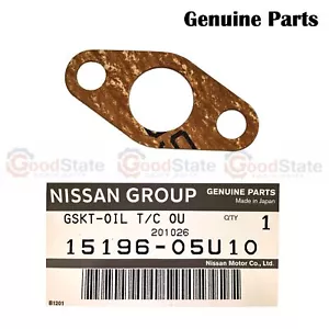 GENUINE Nissan Skyline R33 R34 RB26DETT RB26DETT NEO GTR Turbo Oil Drain Gasket - Imagen 1 de 1