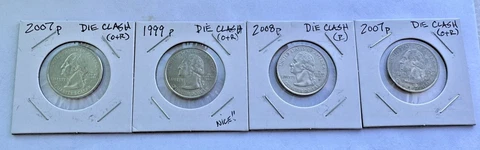 1999 To 2008 Washington Die Clash Lot ~~ Get All Coins Shown ~~ I15 Cover