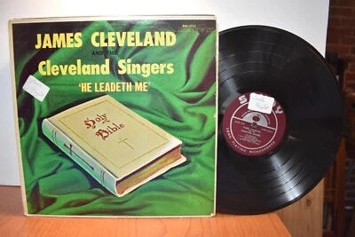 James Cleveland and the Cleveland Singers He Leadeth Me LP Savoy MG-14131 Mono - Image 1 of 2