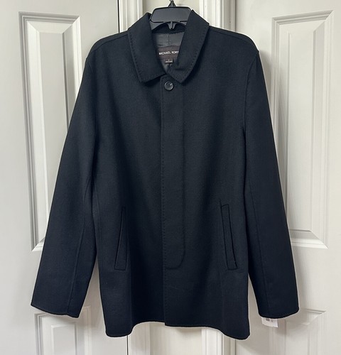 Cappotto uomo Michael Kors in peluche per auto in lana taglia M