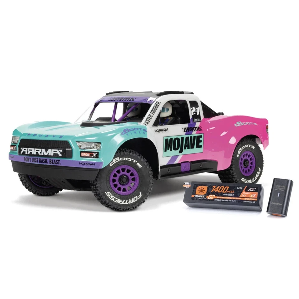 Arrma ARA2304ST1 MOJAVE GROM 223S BLX Brushless 4X4 RTR w/Battery & Charger Teal