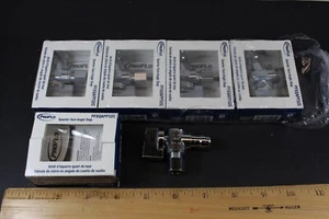 ProFlo Quarter Turn Angle Stop 1/2" Pex & 3/8" Compression 5 Pieces NOS - Picture 1 of 5